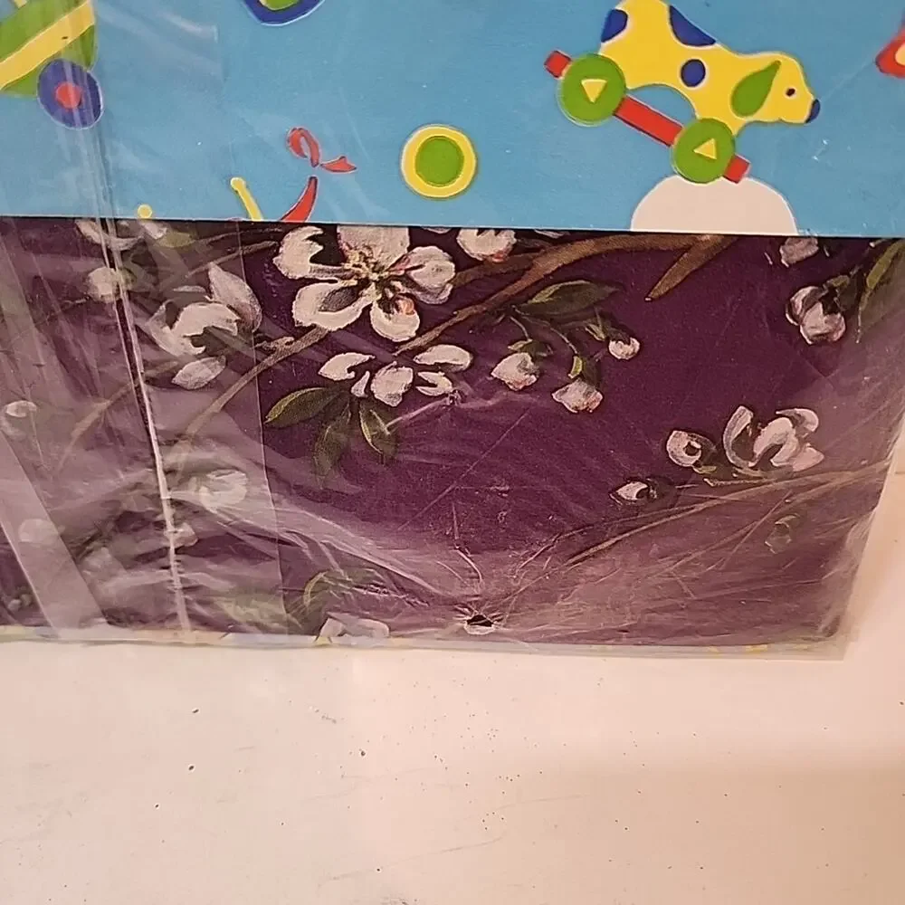 Vtg Finishing Touch AGC All Occasion 8 Full Sheets 50 sq.ft Wrapping Paper 0272